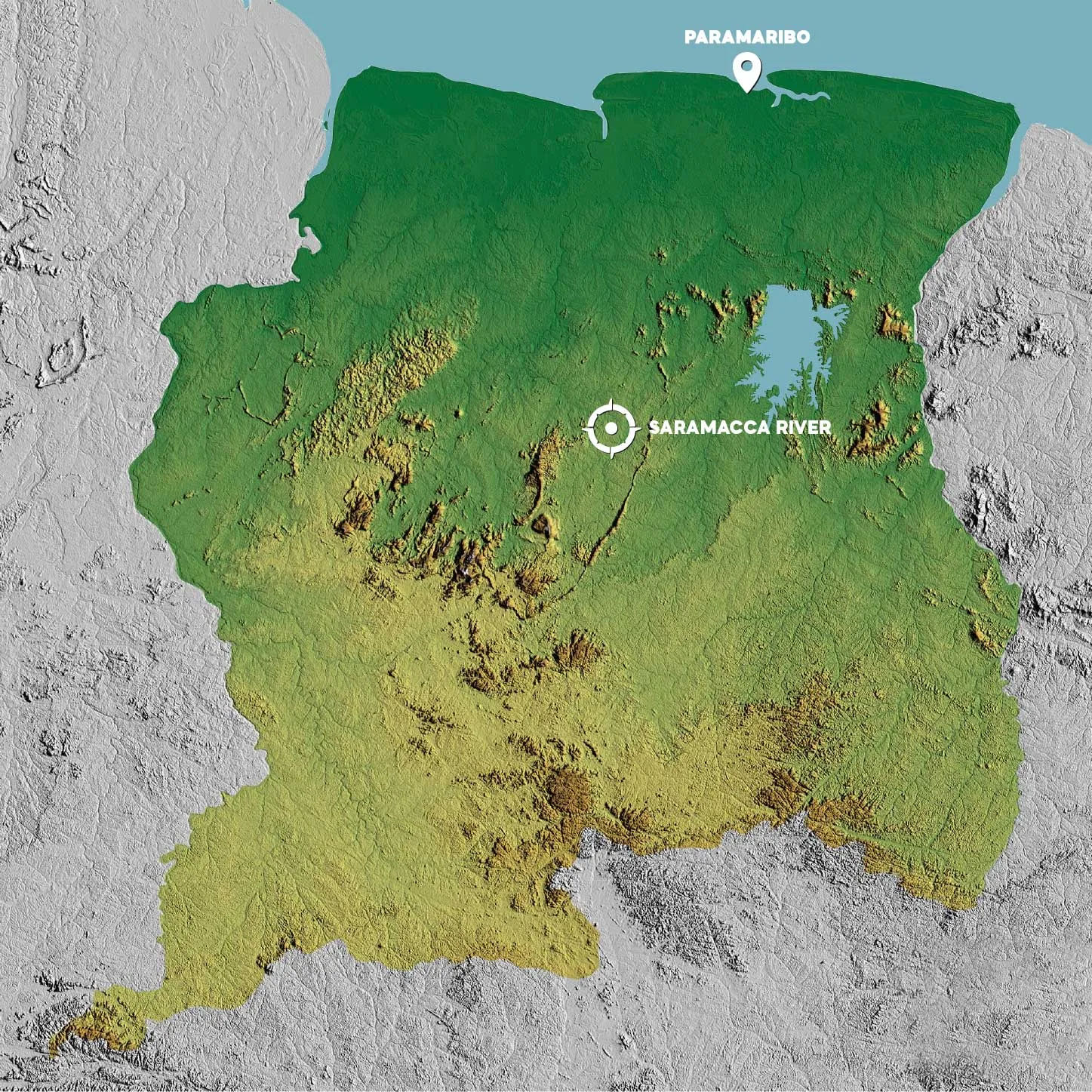 Saramacca-River-Map